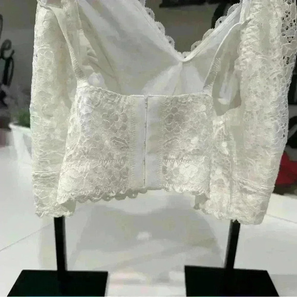 PARFAIT Adriana P5482 Women's Curvy and Full Bust Supportive Wire-Free Lace Bra - Picture 5 of 5